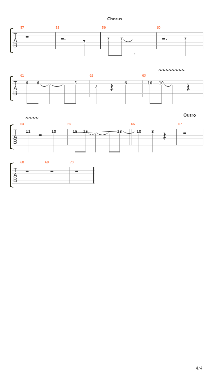 Phobia吉他谱