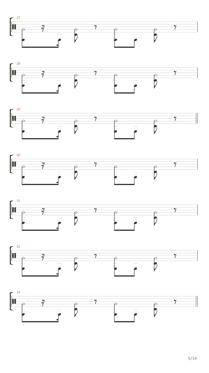 Torture Me吉他谱