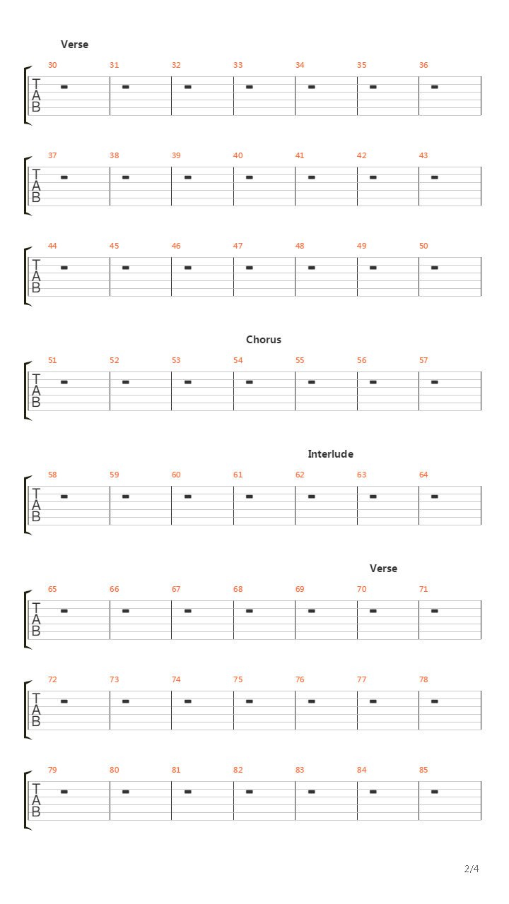 The River吉他谱