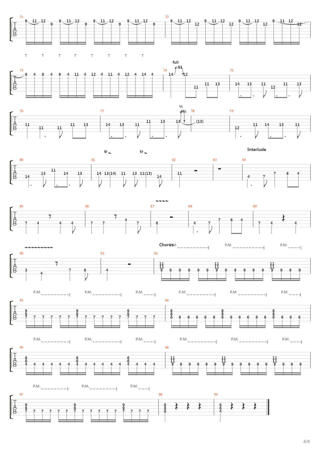 Armata Strigoi吉他谱