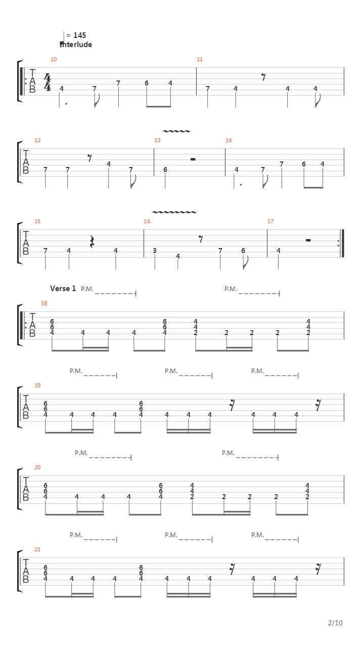 Armata Strigoi吉他谱