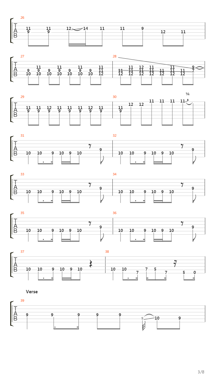 Into The Hollow吉他谱