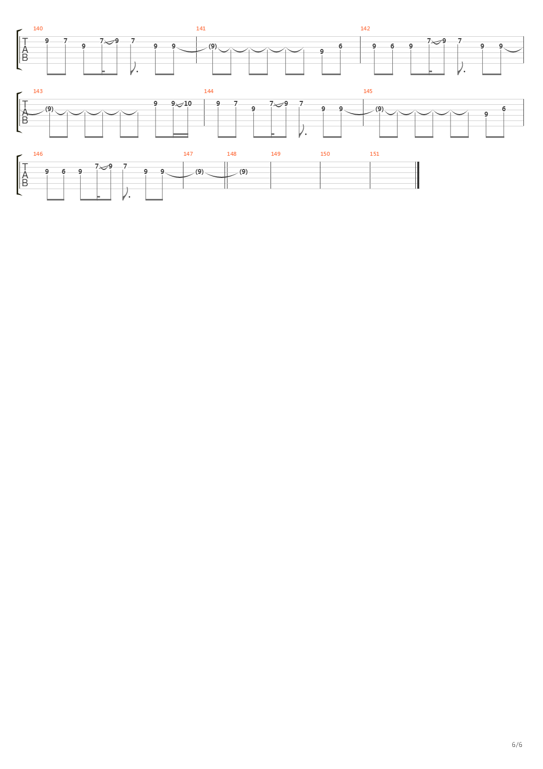 As Times Goes On吉他谱