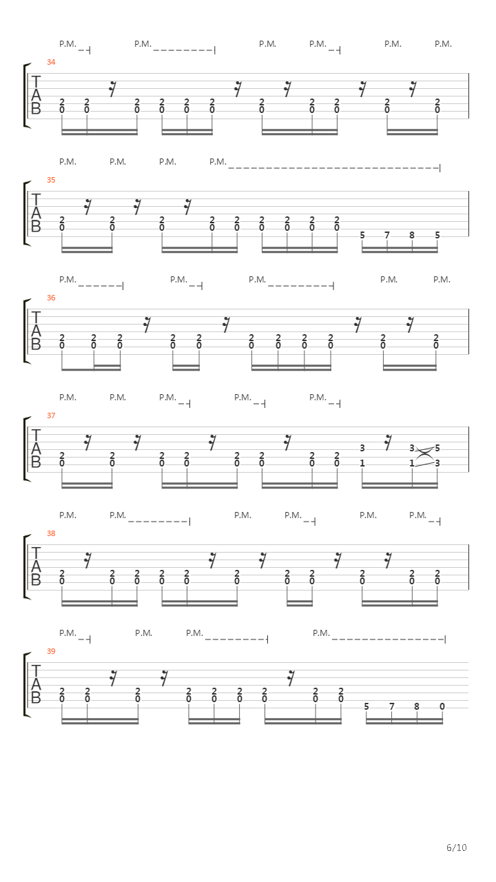 Charon吉他谱