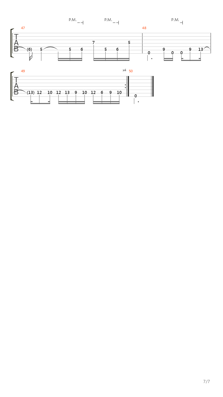 Crotalus吉他谱