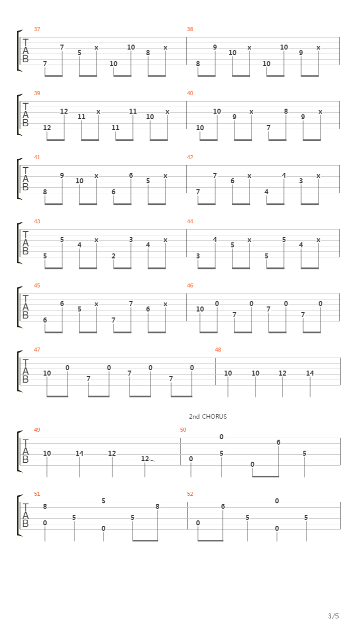 Avalon吉他谱