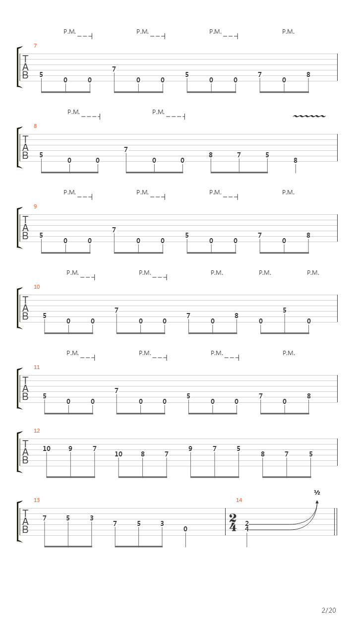 Blind Leading The Blind吉他谱