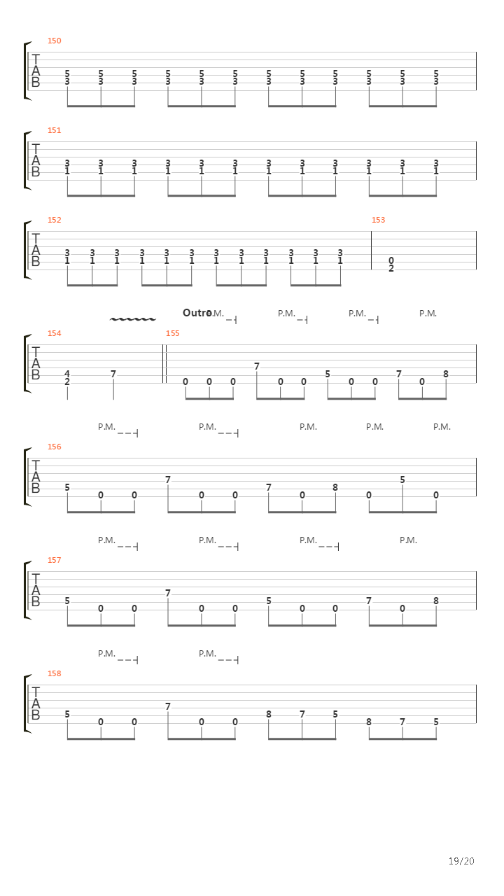 Blind Leading The Blind吉他谱