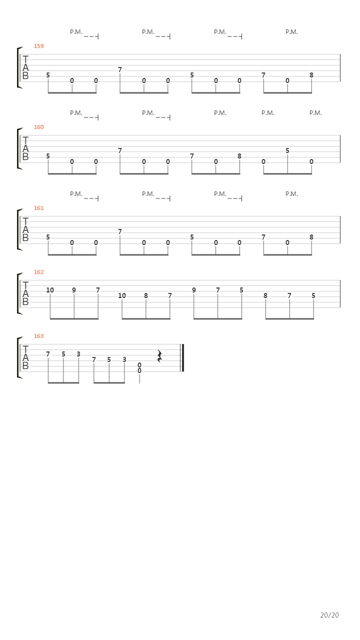 Blind Leading The Blind吉他谱