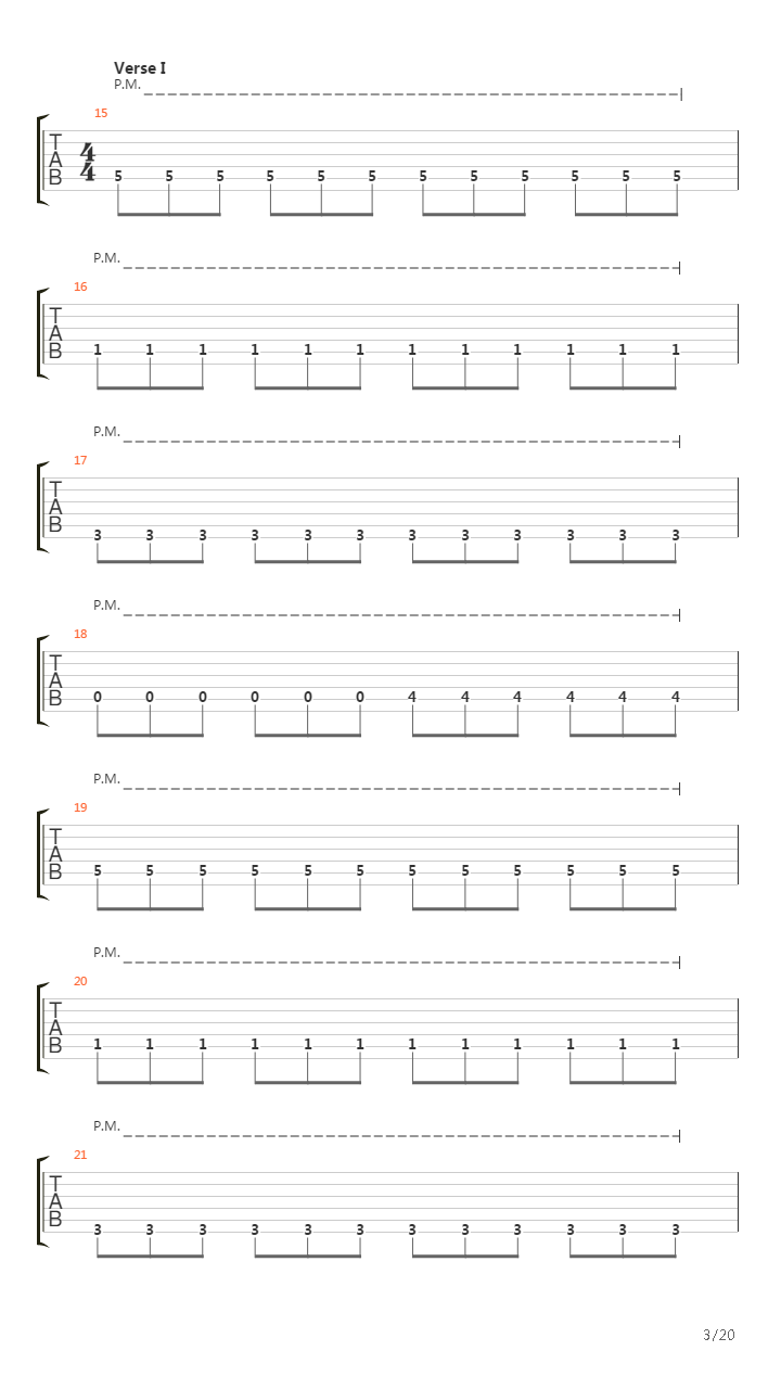 Blind Leading The Blind吉他谱