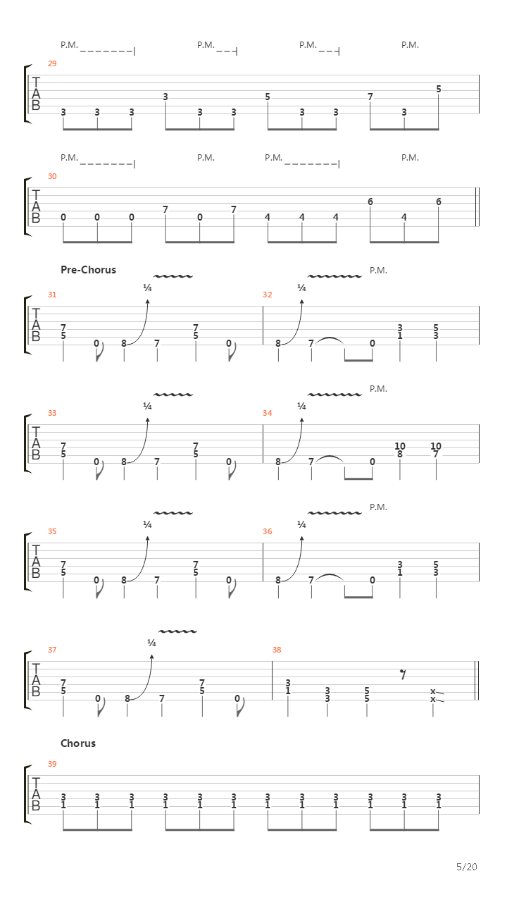 Blind Leading The Blind吉他谱