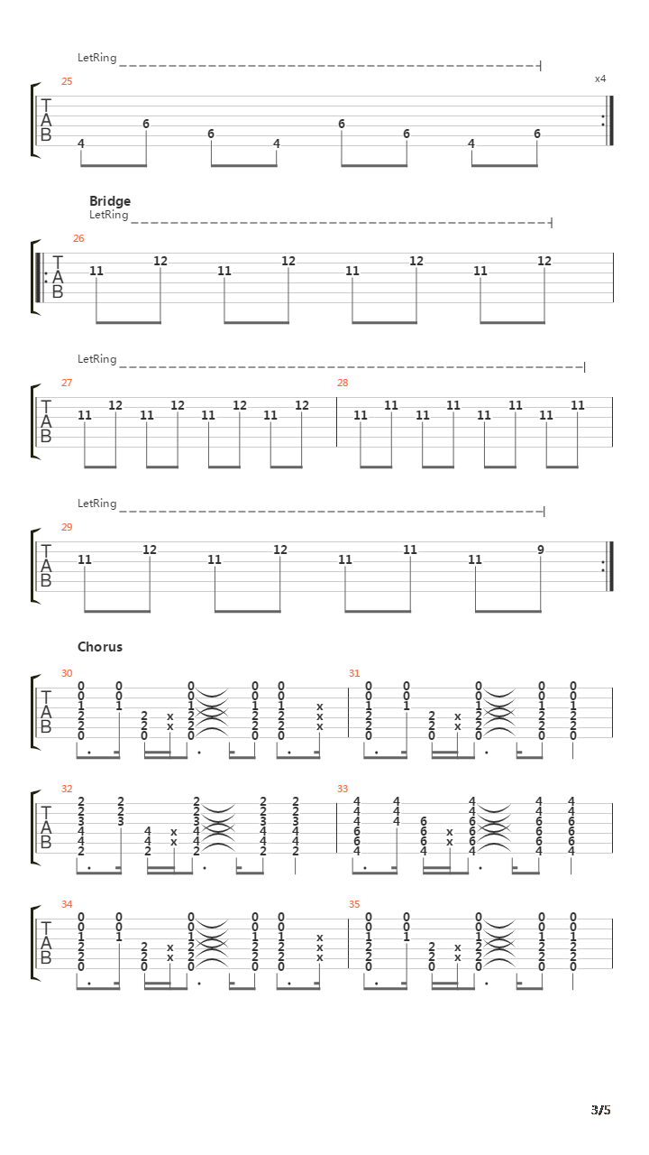 Song For Someone吉他谱