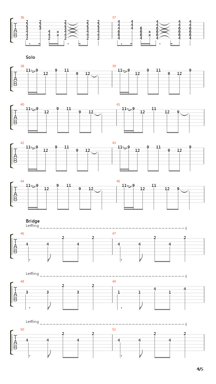 Song For Someone吉他谱