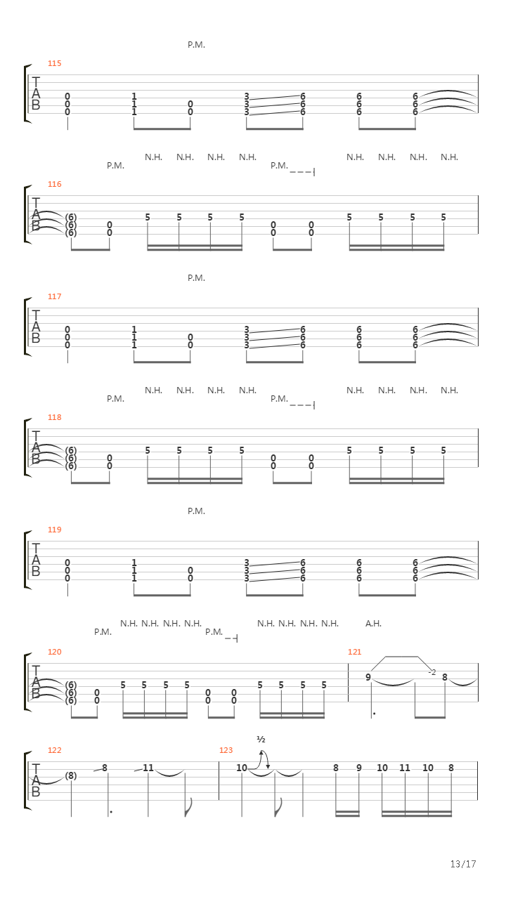 The Rage To Overcome吉他谱