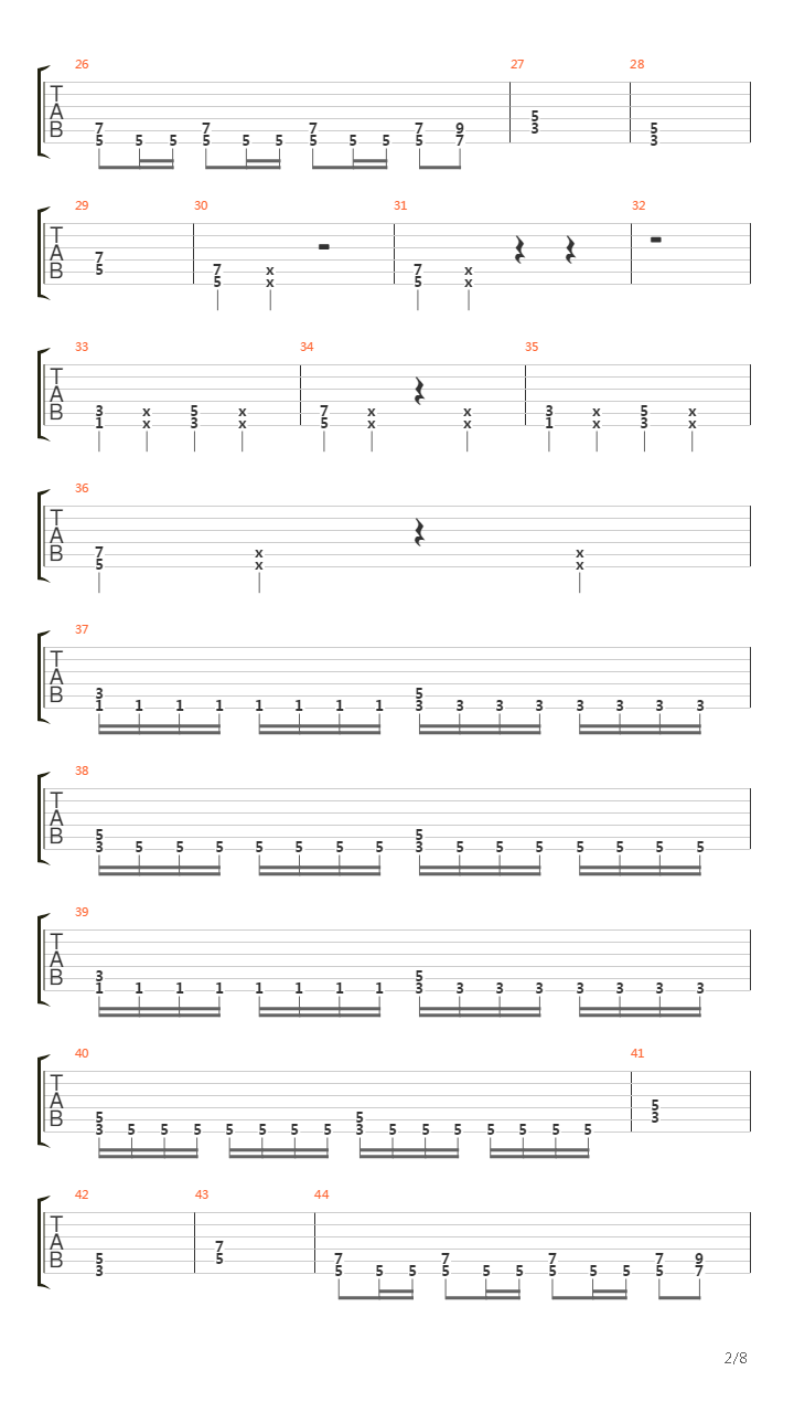 El Lago吉他谱