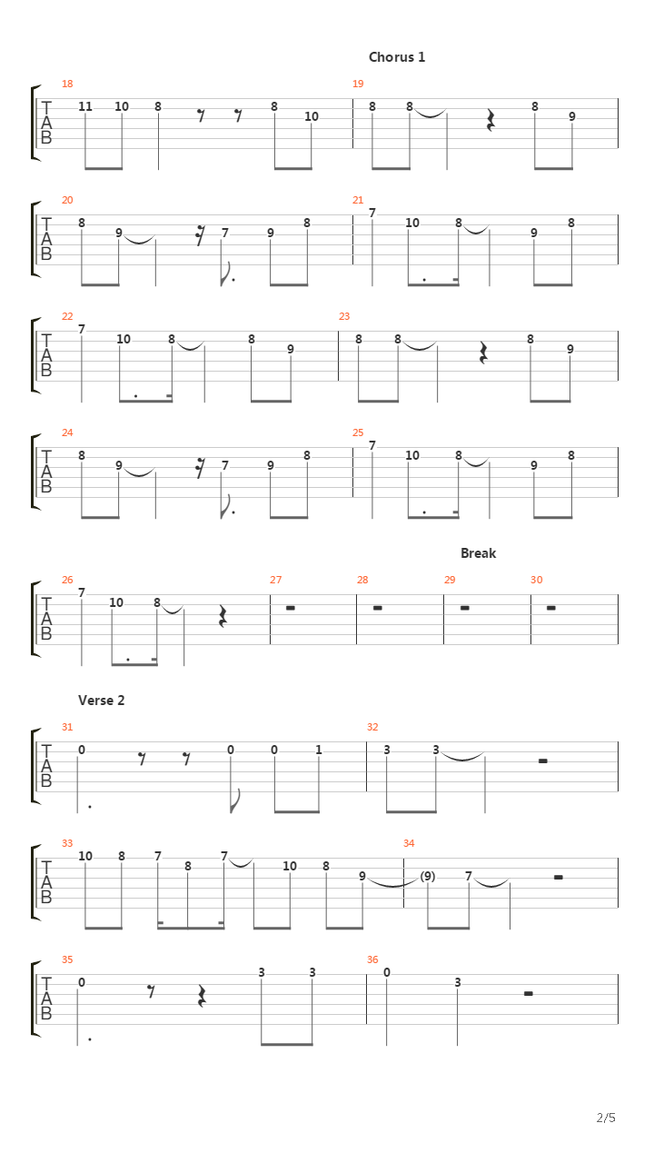 La Tristesse Durera (scream To A Sigh)吉他谱