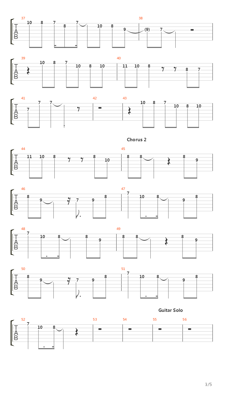 La Tristesse Durera (scream To A Sigh)吉他谱