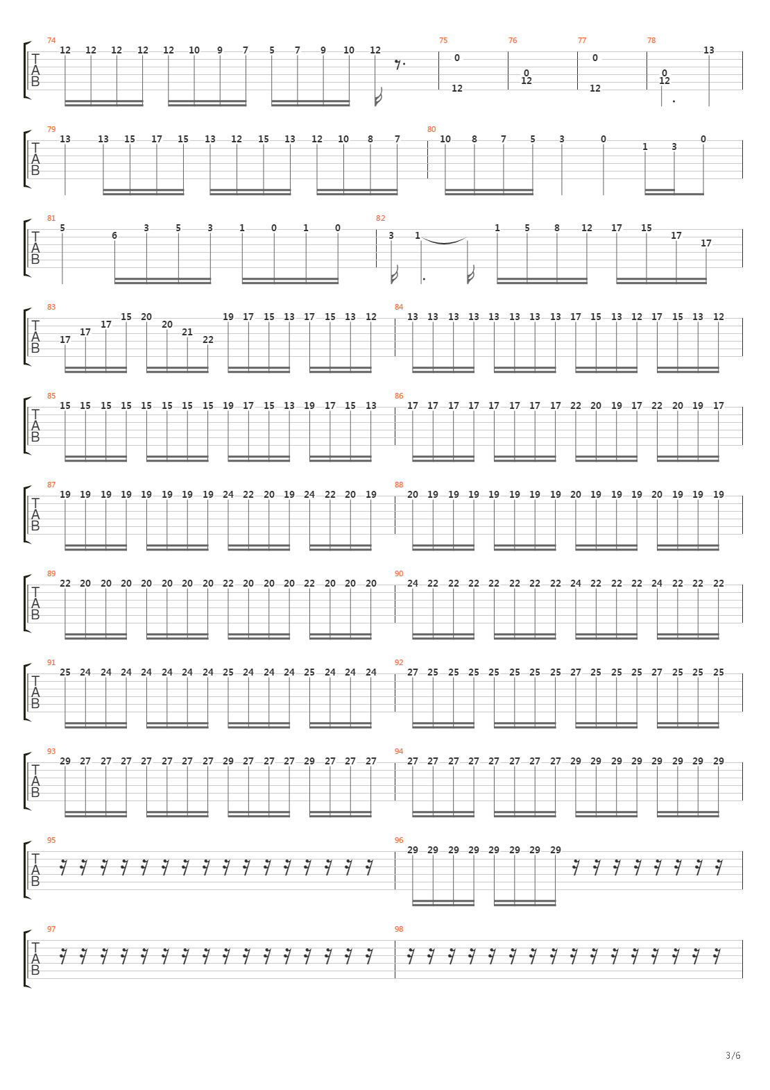 The Power吉他谱