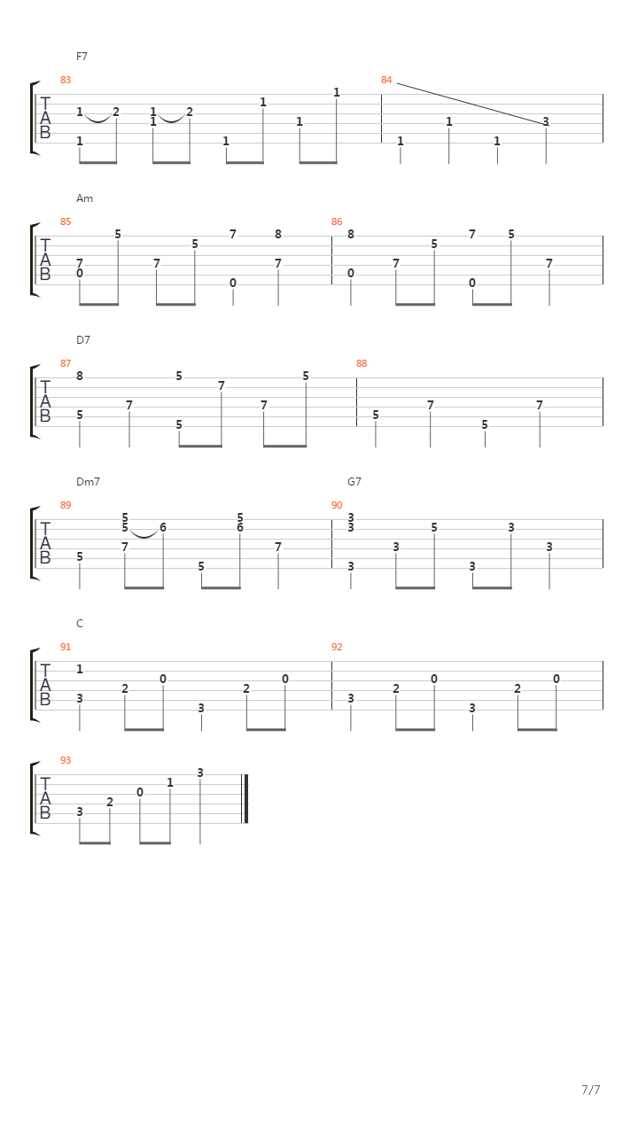 Pinewood Road (Chattoonaga Train)吉他谱