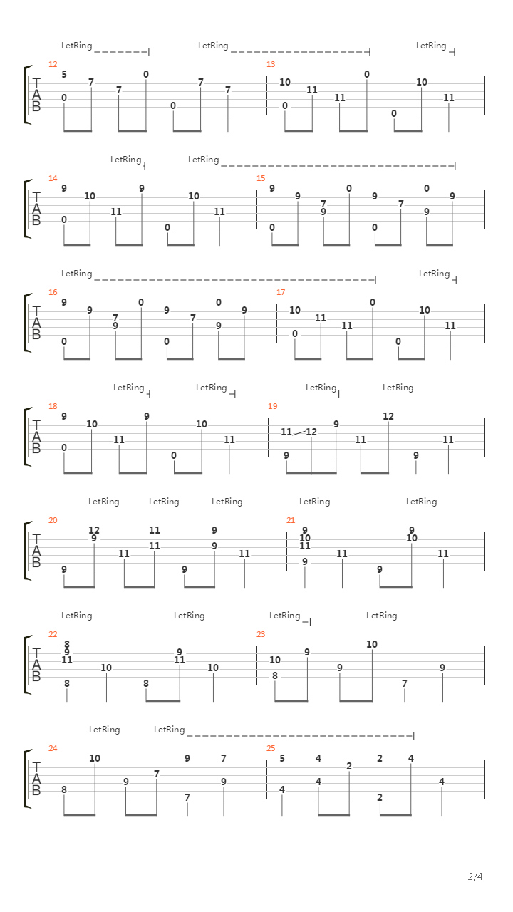 Song For Chet吉他谱