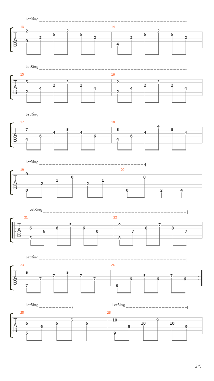 Waltz For Paula吉他谱