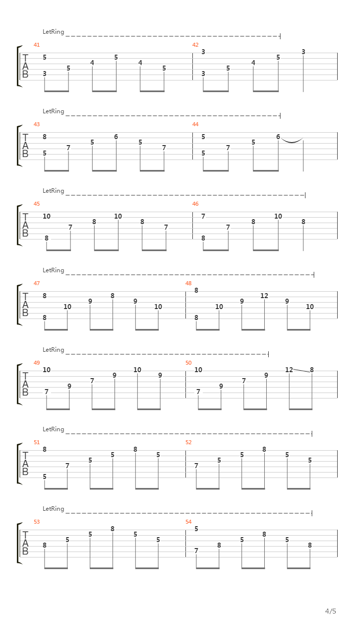 Waltz For Paula吉他谱