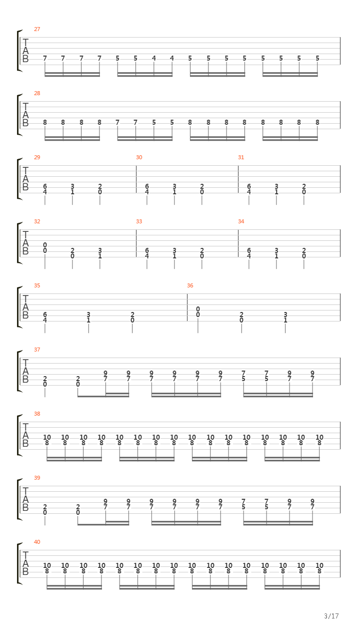 The Hangman Of Prague吉他谱