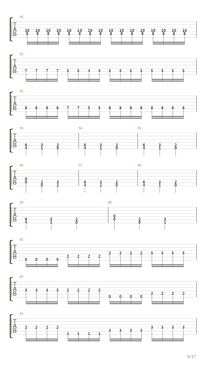 The Hangman Of Prague吉他谱