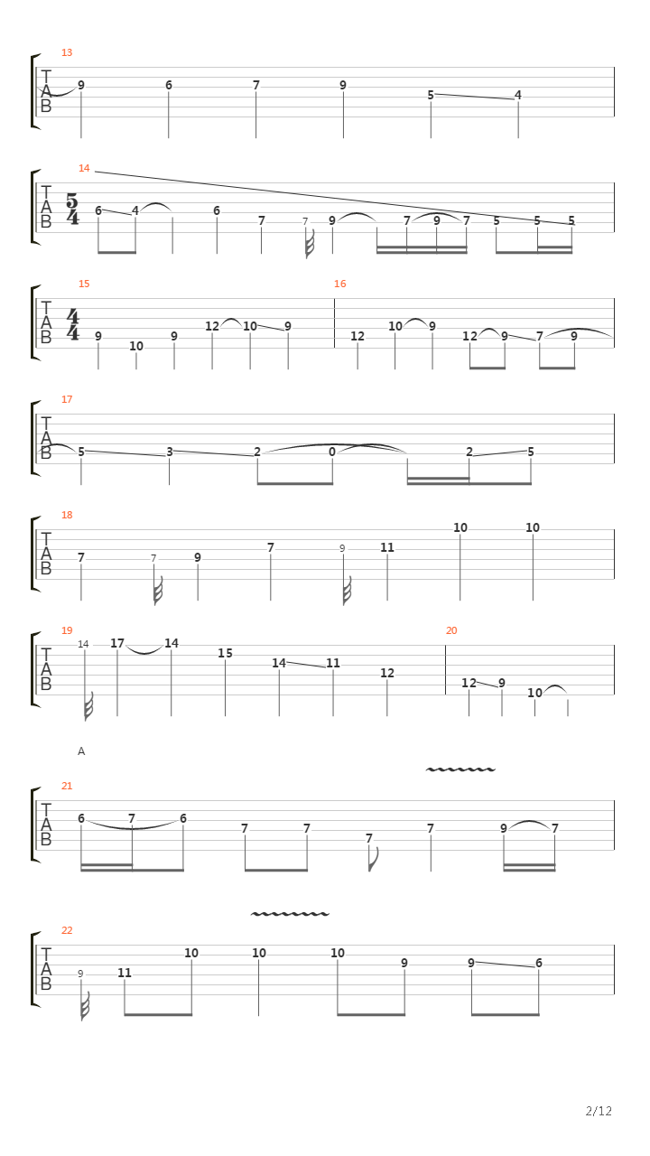 Hearing The Chords吉他谱