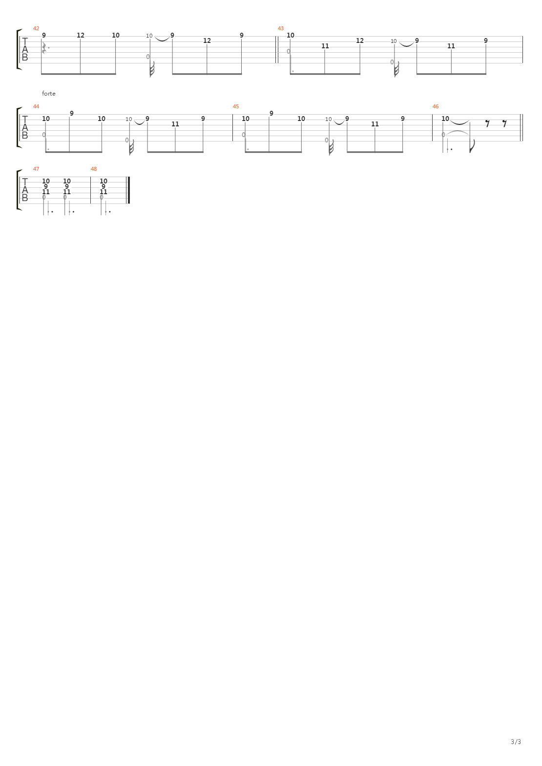 Allegretto No 2 from 2 part in A-dur吉他谱