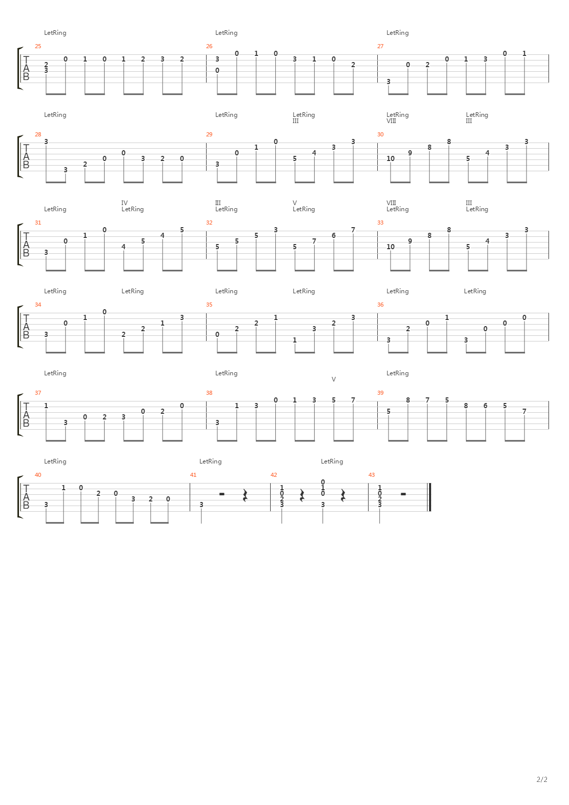 Etude No 1 (op.60)吉他谱