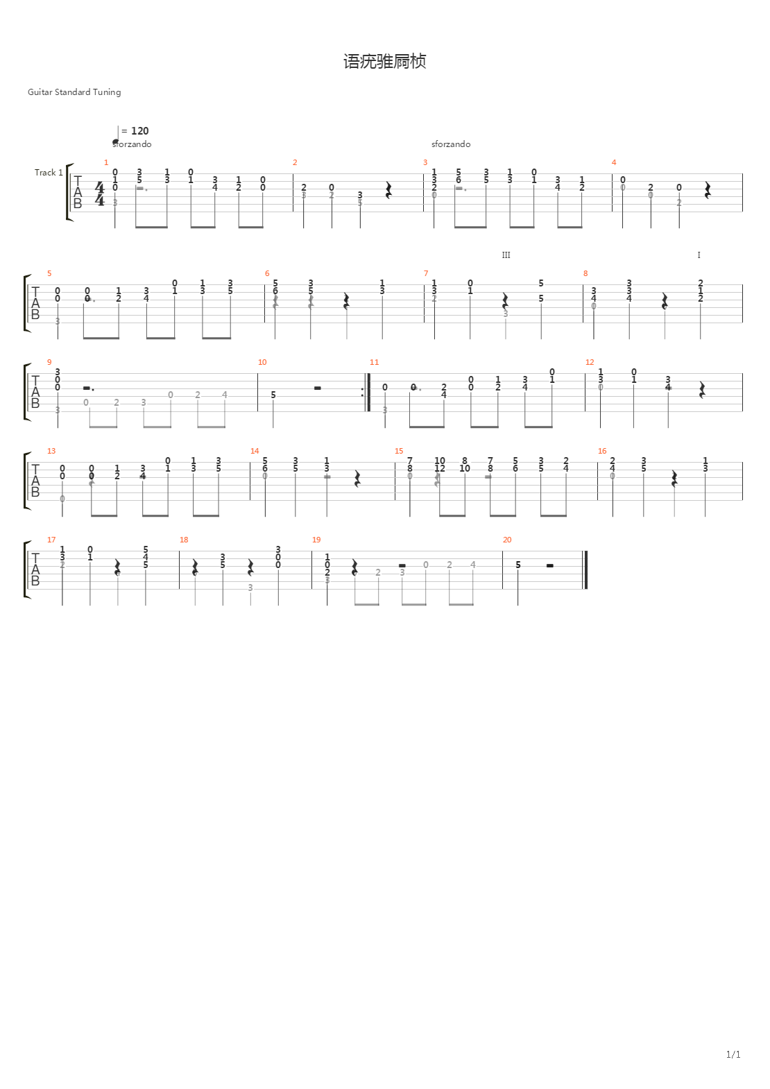 Exercise From 2 part in C-dur吉他谱