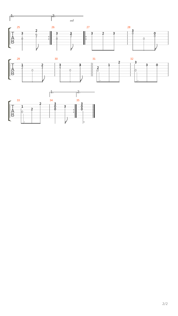 Waltz in D-dur吉他谱