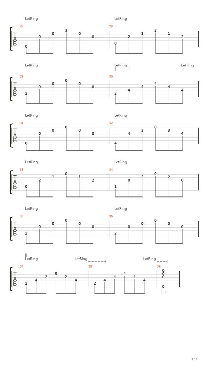 Etude No 2 (op.100)吉他谱