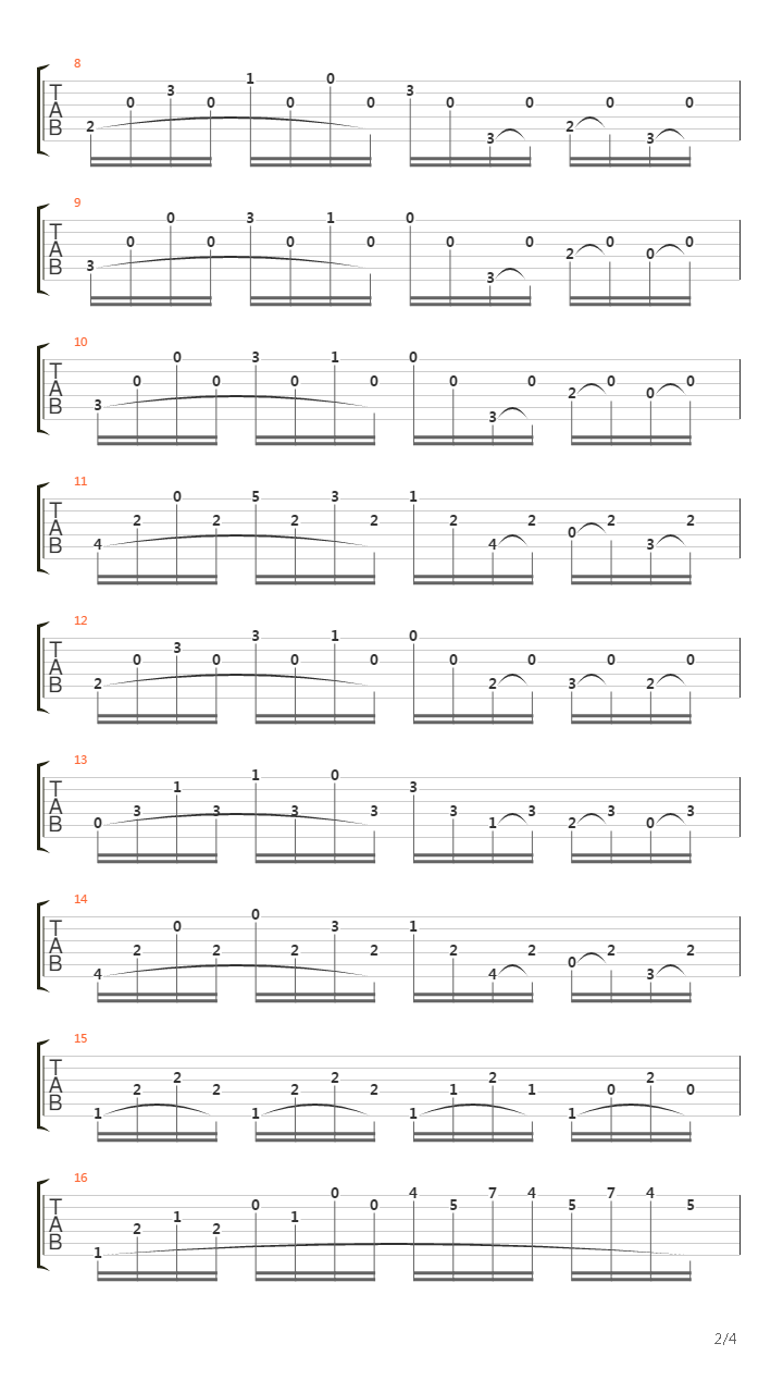 Opera 100 No 11吉他谱