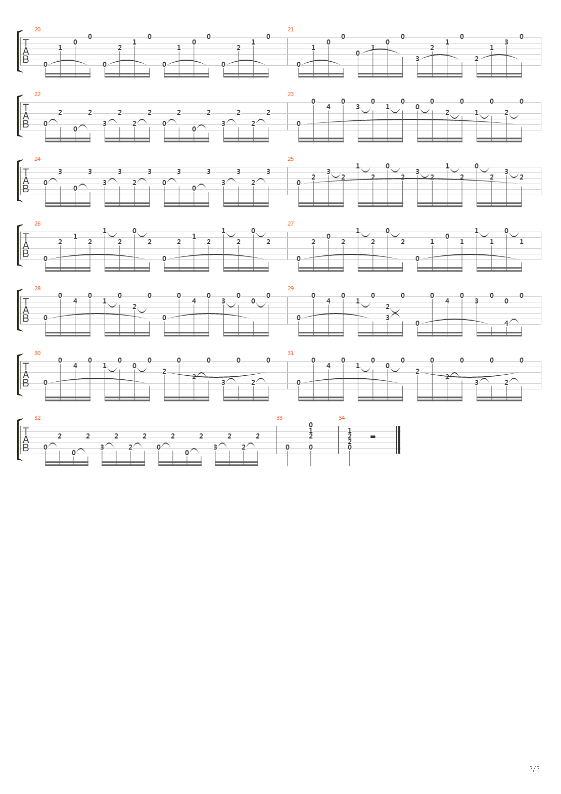 Study No 3吉他谱