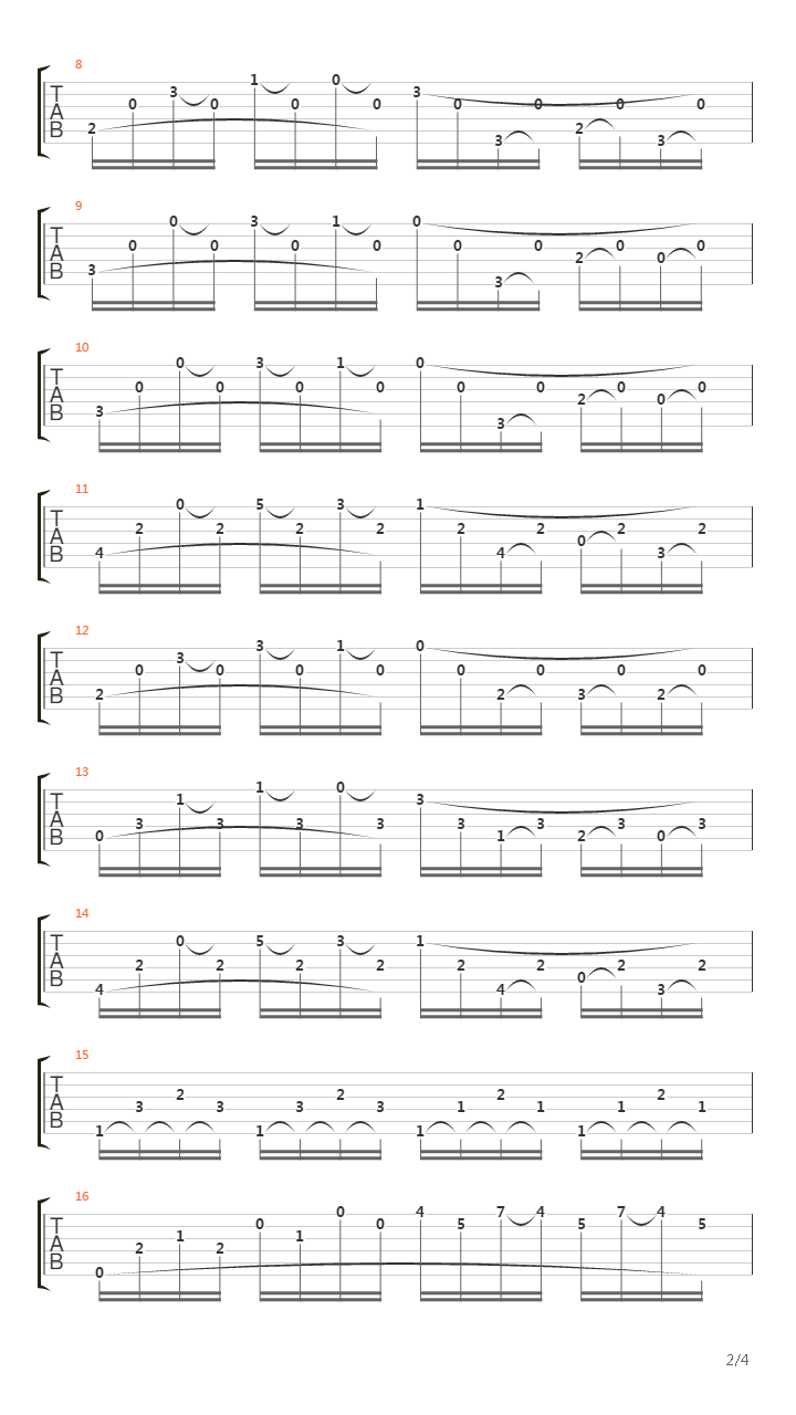 Study No 3吉他谱