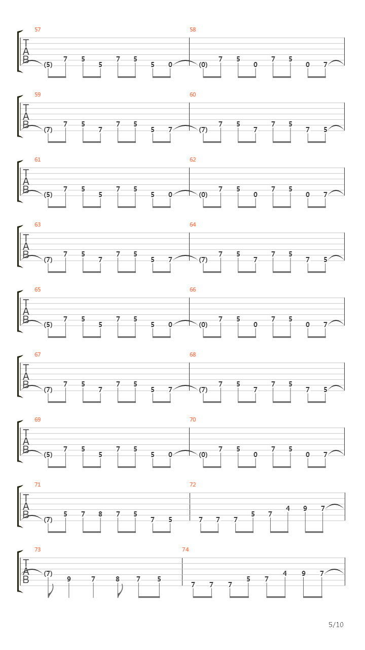 Black Swan吉他谱