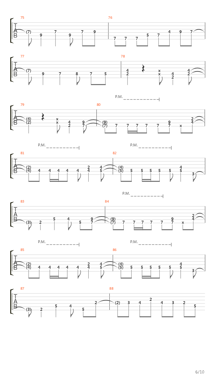 Black Swan吉他谱