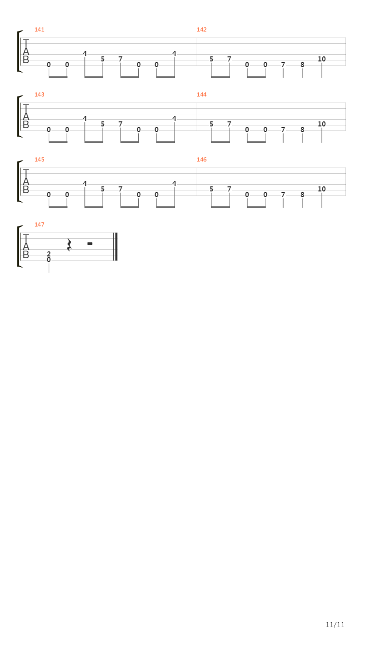 Disconnect吉他谱