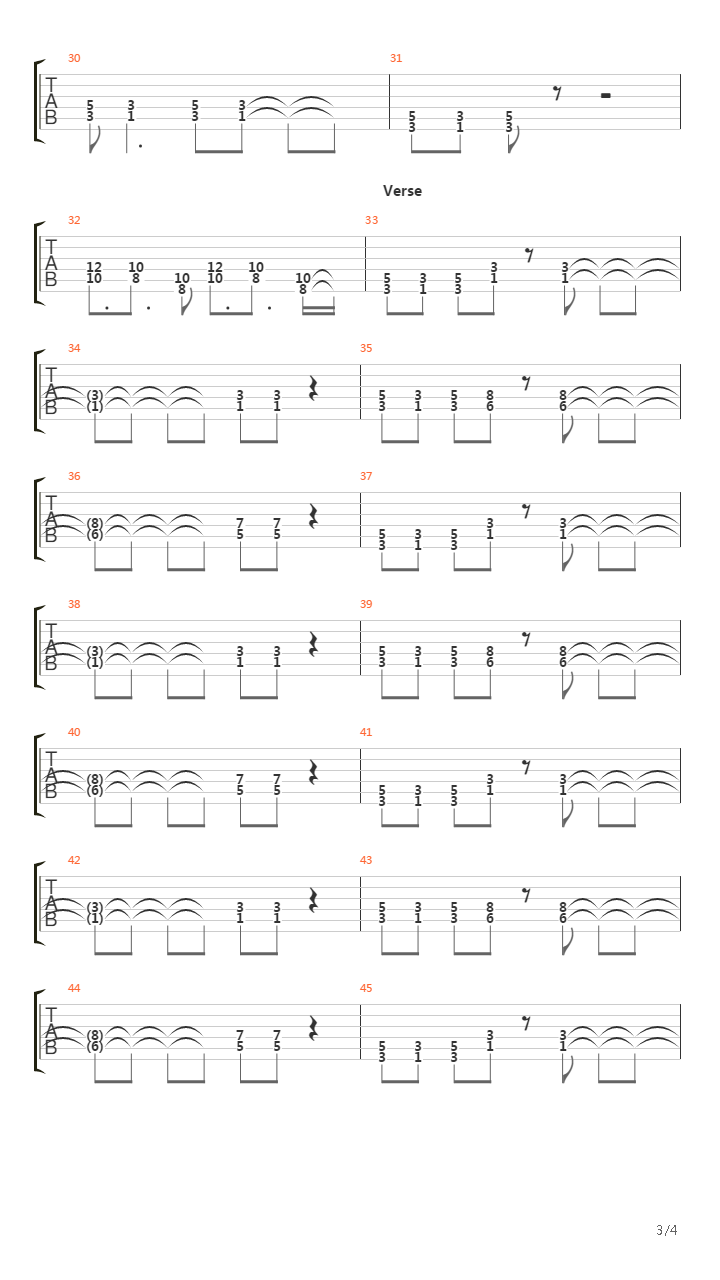 Strange Ways吉他谱