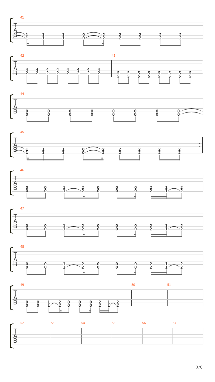 5 Marz吉他谱