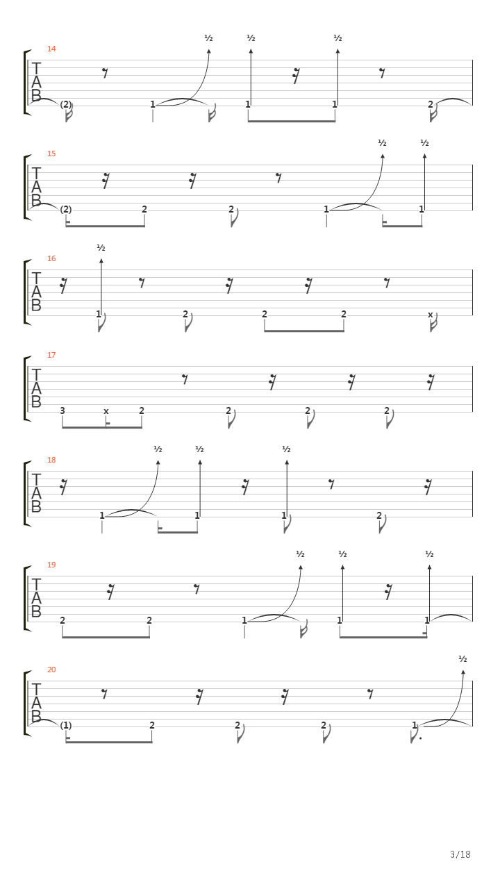 Stengah吉他谱