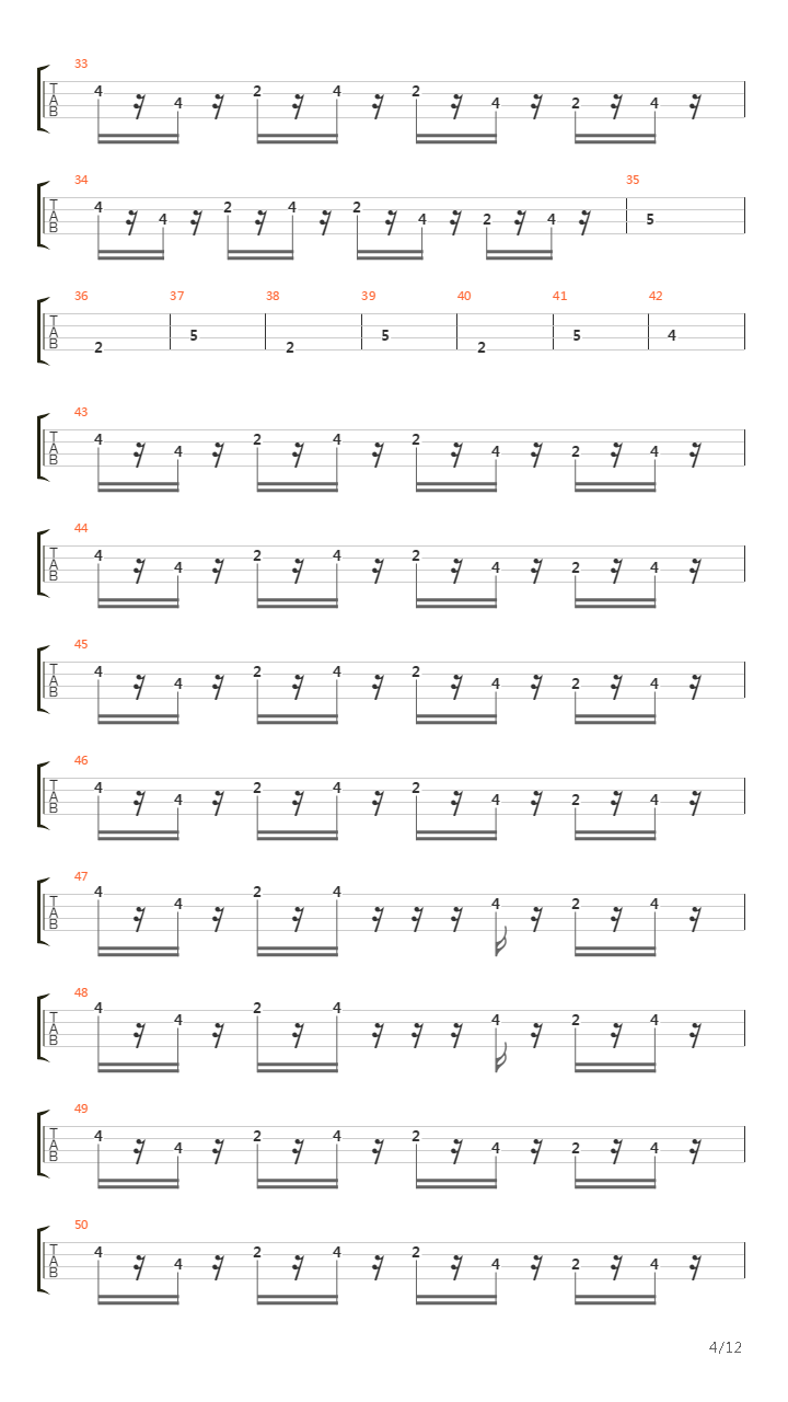 Billie Jean (4 Basses - Bruno Masquio)吉他谱