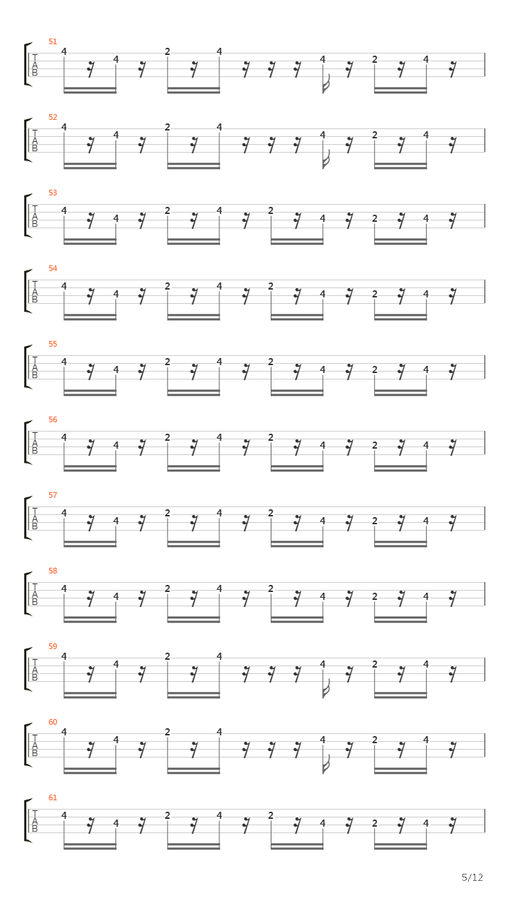 Billie Jean (4 Basses - Bruno Masquio)吉他谱