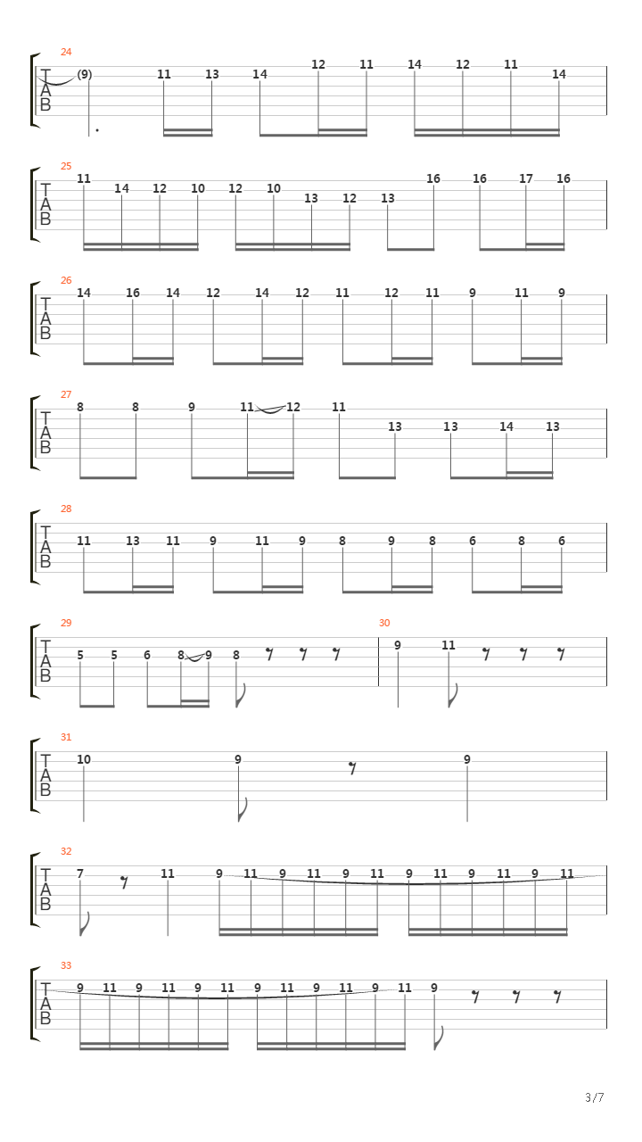 Paganini Concerto In B Minor吉他谱