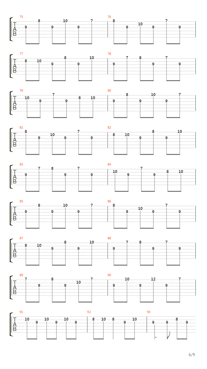 Tubular Bells (Intro)吉他谱