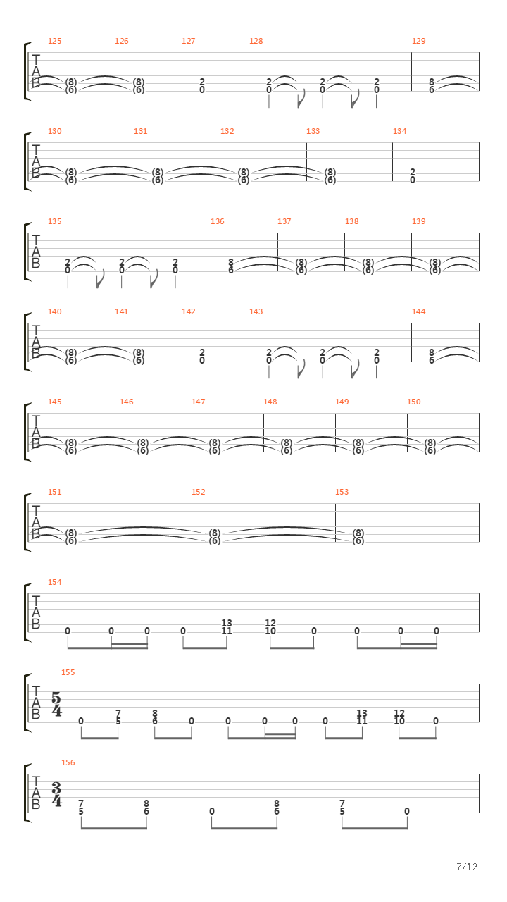 Psalm 69吉他谱