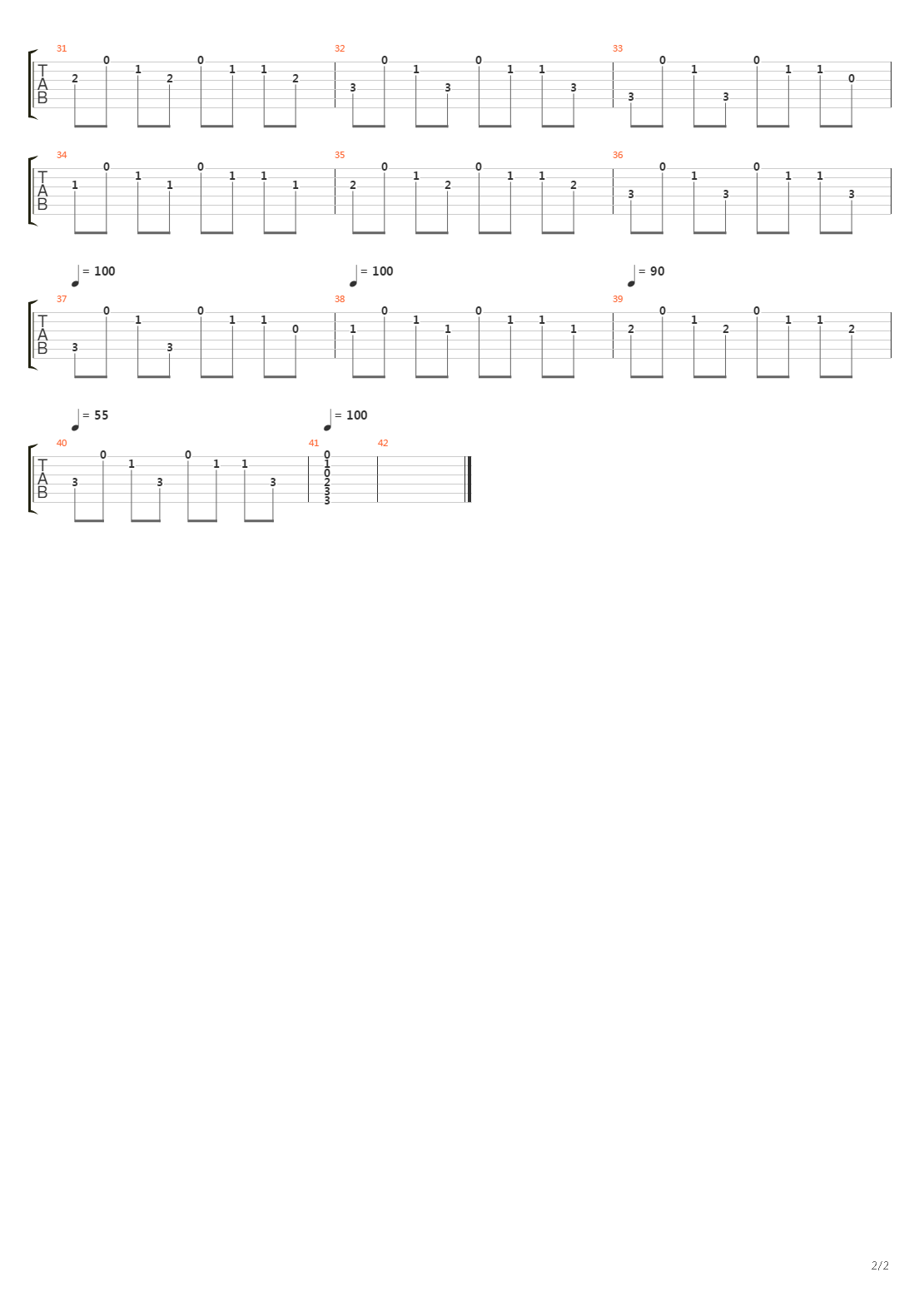 Nona吉他谱