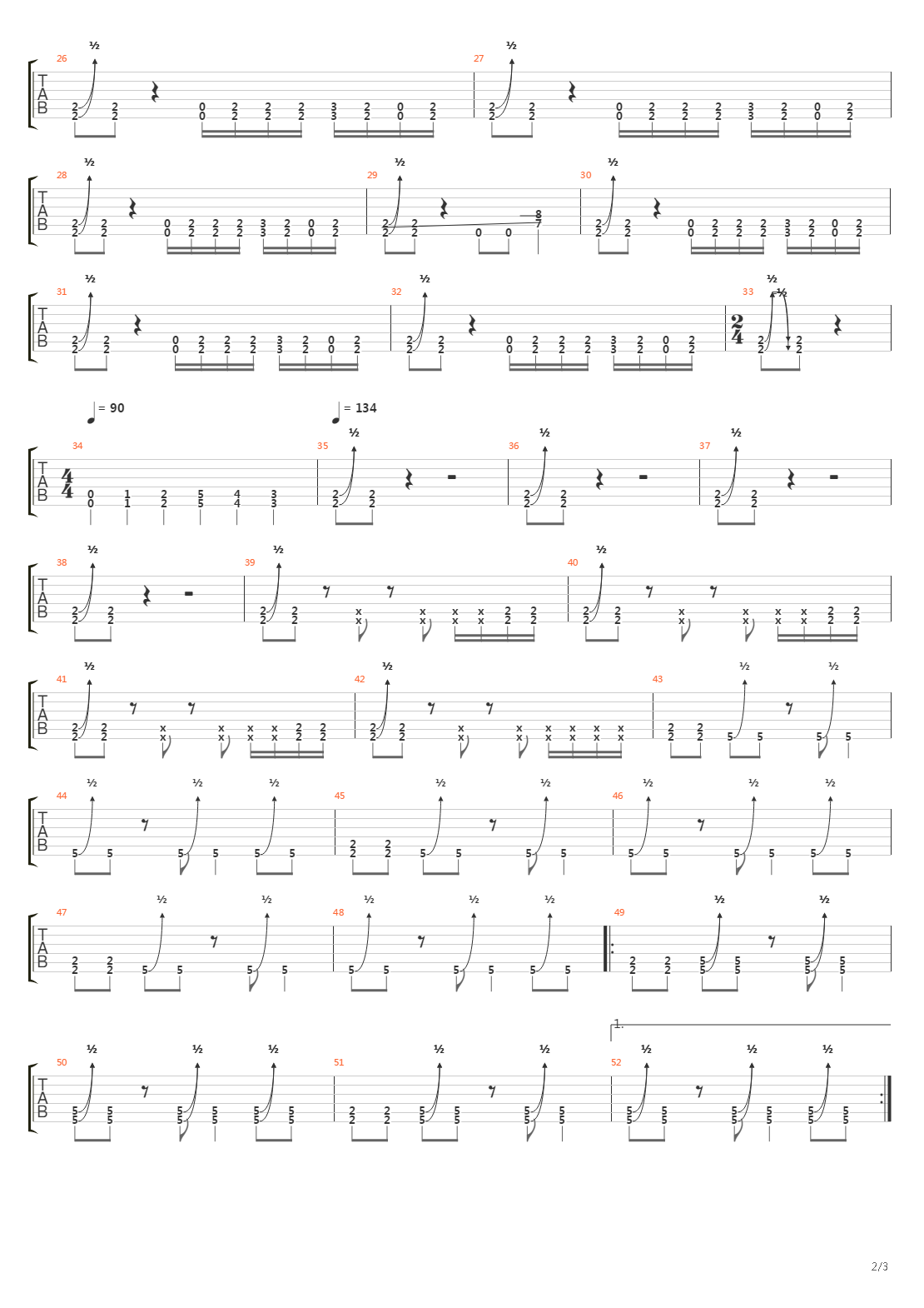 Dig吉他谱